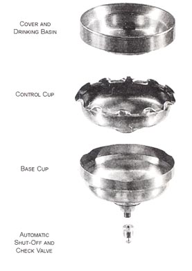 Drinking Water Basin For Animal Kennels